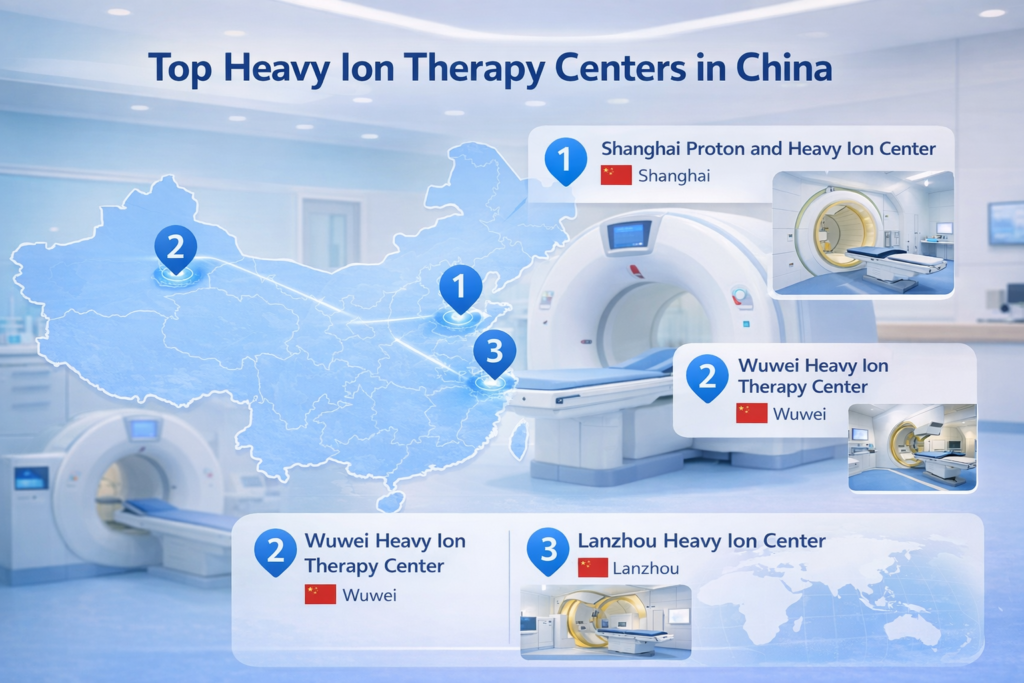 Top Heavy Ion Therapy Centers in China