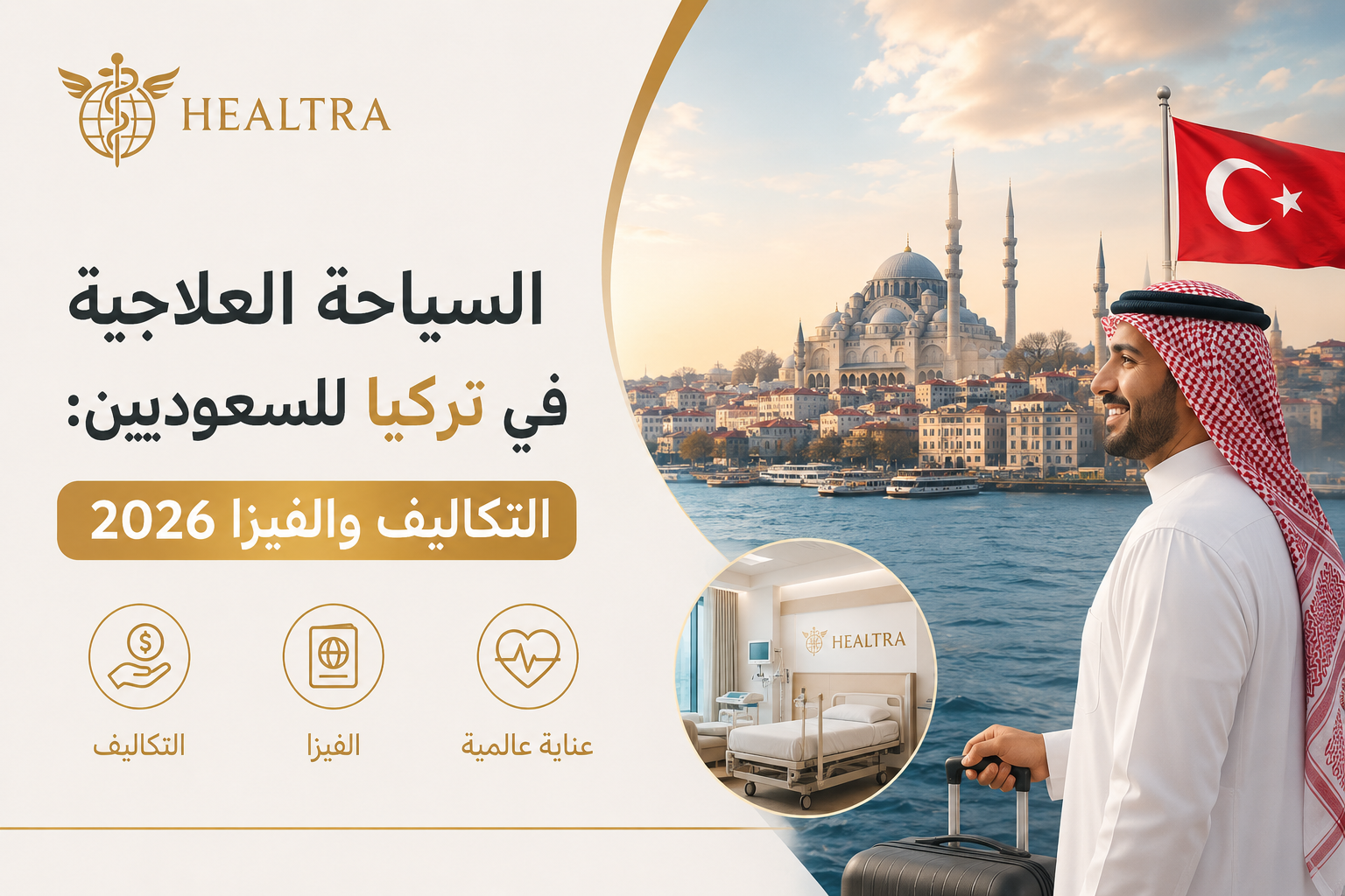 السياحة العلاجية في تركيا للسعوديين التكاليف والفيزا 2026