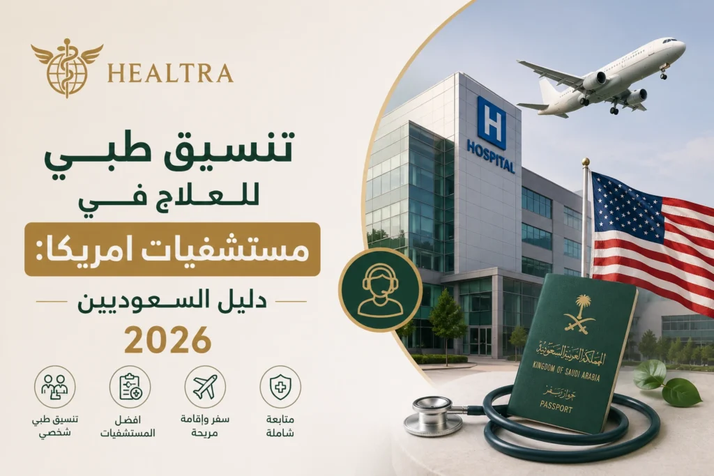 تنسيق طبي للعلاج في مستشفيات أمريكا دليل السعوديين 2026